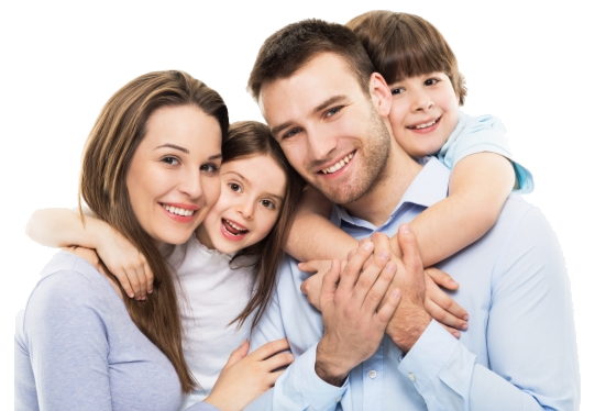 smiling family smiling family